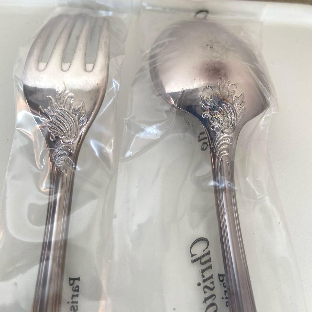 Christofle シルバー スプーン フォーク セット