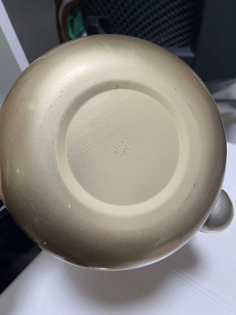 アカオアルミ 湯沸 4l アルミニウム(しゅう酸アルマイト)、ツル・ツマミ日本