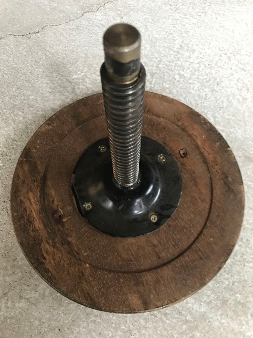 スツール　昇降可能　椅子　サイドテーブル古家具　古道具　アンティーク　昭和レトロ