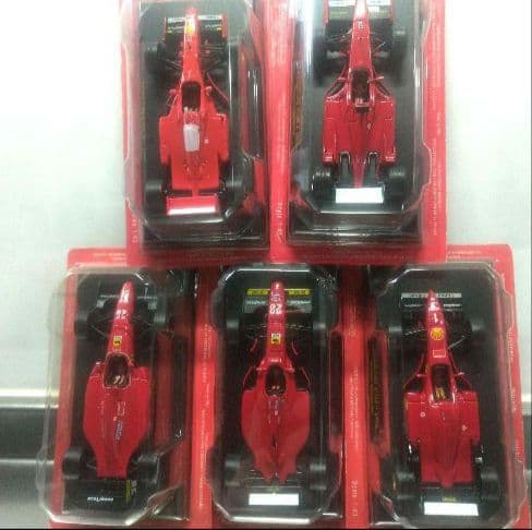 新品未開封　アシェット フェラーリF-1 　1992～1998　5台セット