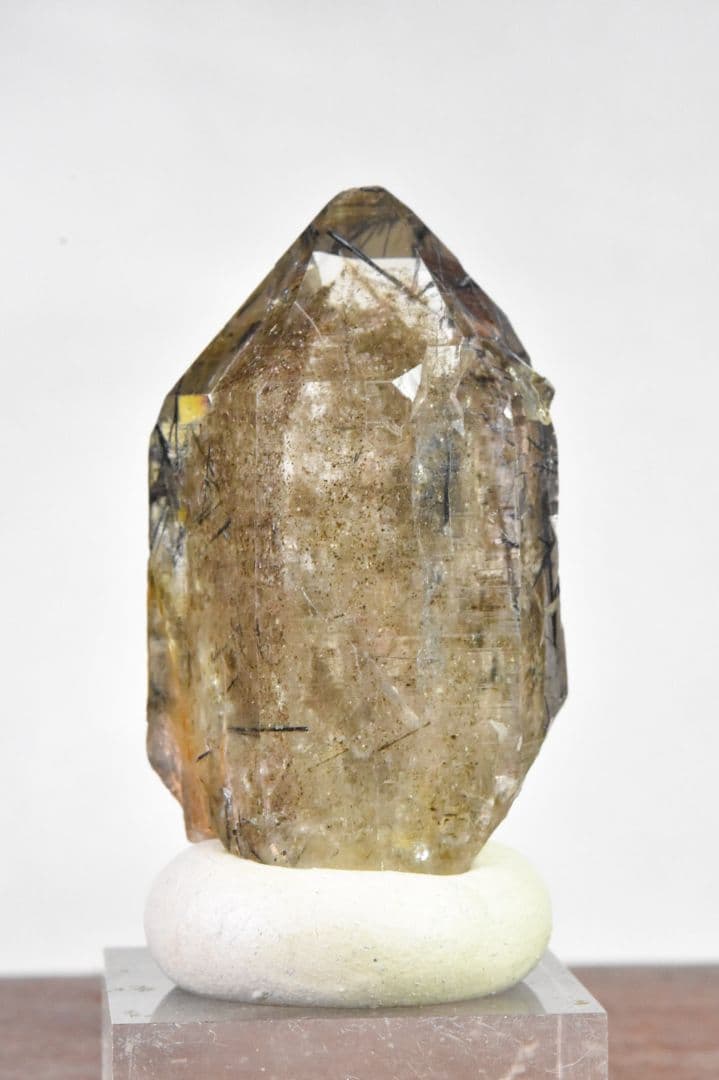 マニハール産 ブラックルチルインクォーツ