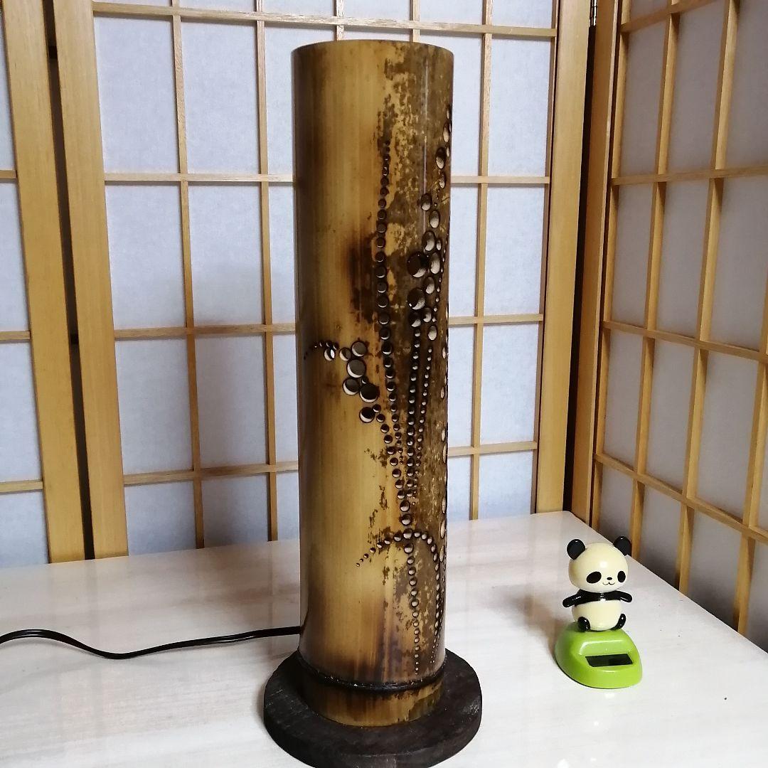 癒し灯火 　竹行灯 　No23263