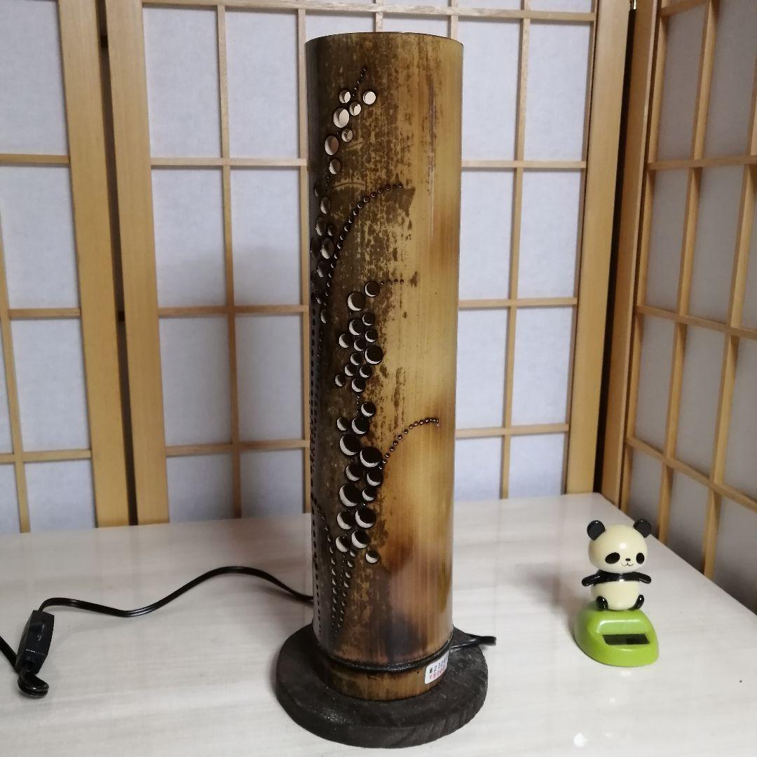 癒し灯火 　竹行灯 　No23263