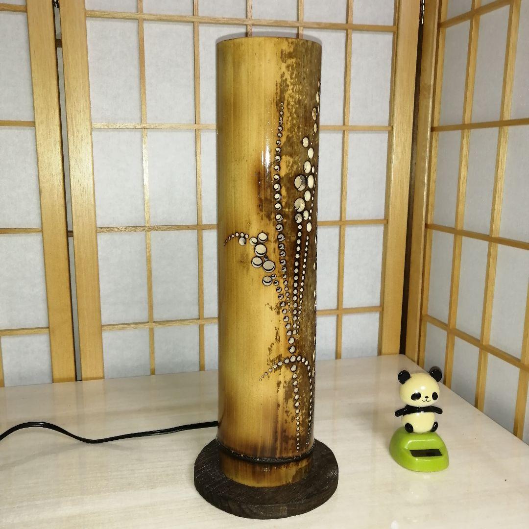 癒し灯火 　竹行灯 　No23263