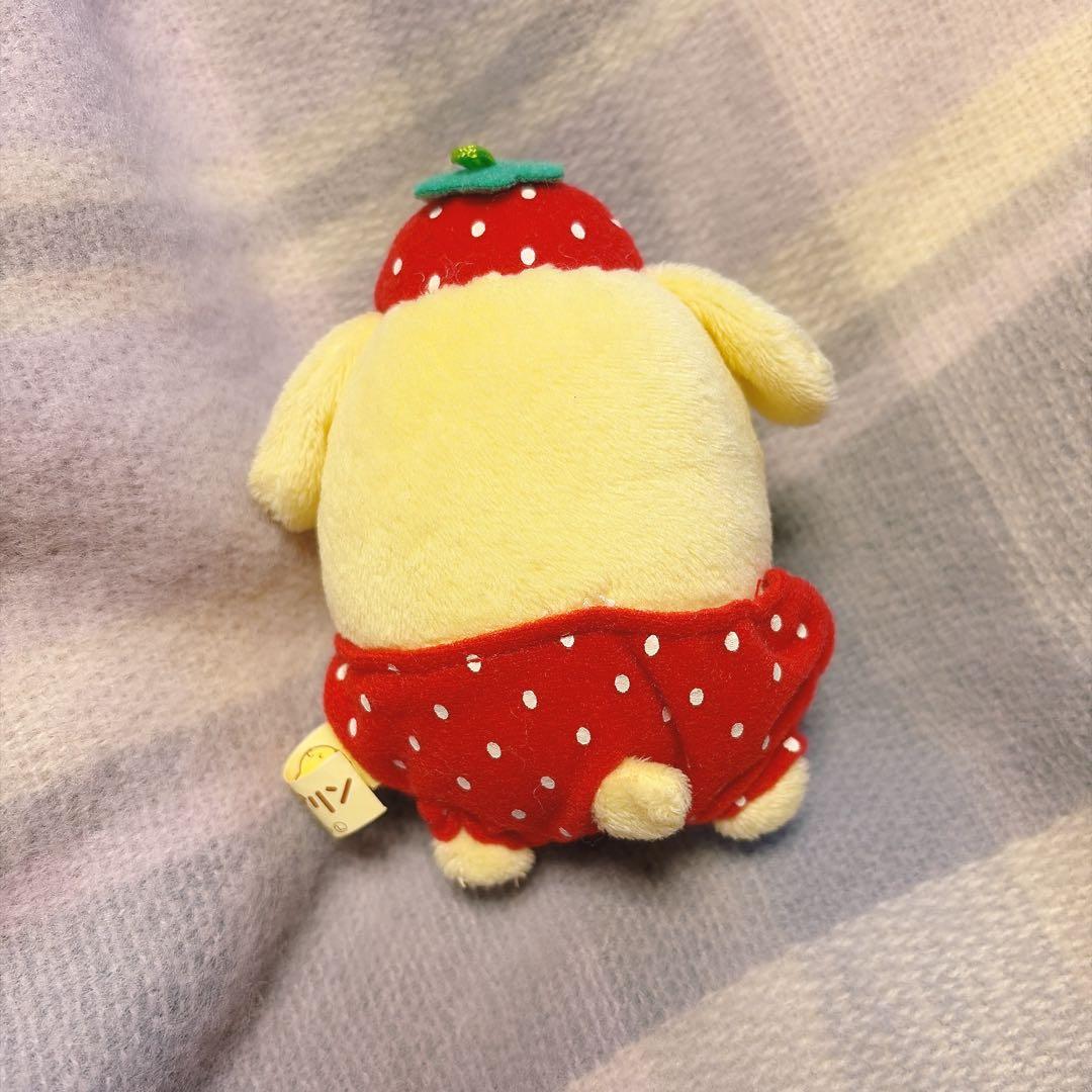 ポムポムプリンカフェ 苺 マスコット - メルカリ
