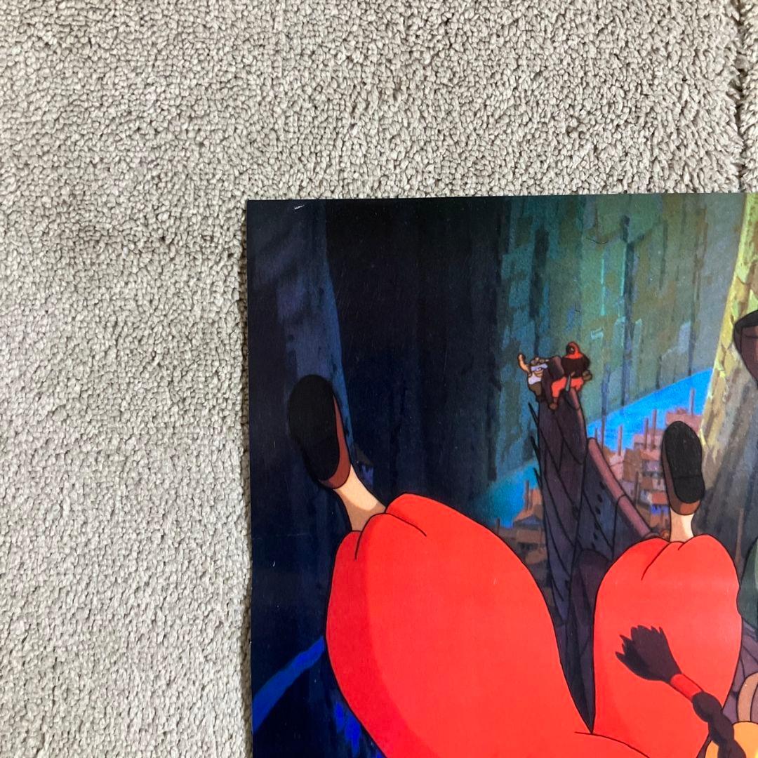 天空の城ラピュタ」告知ポスター ジブリ 映画 宮崎駿 劇場 非売品