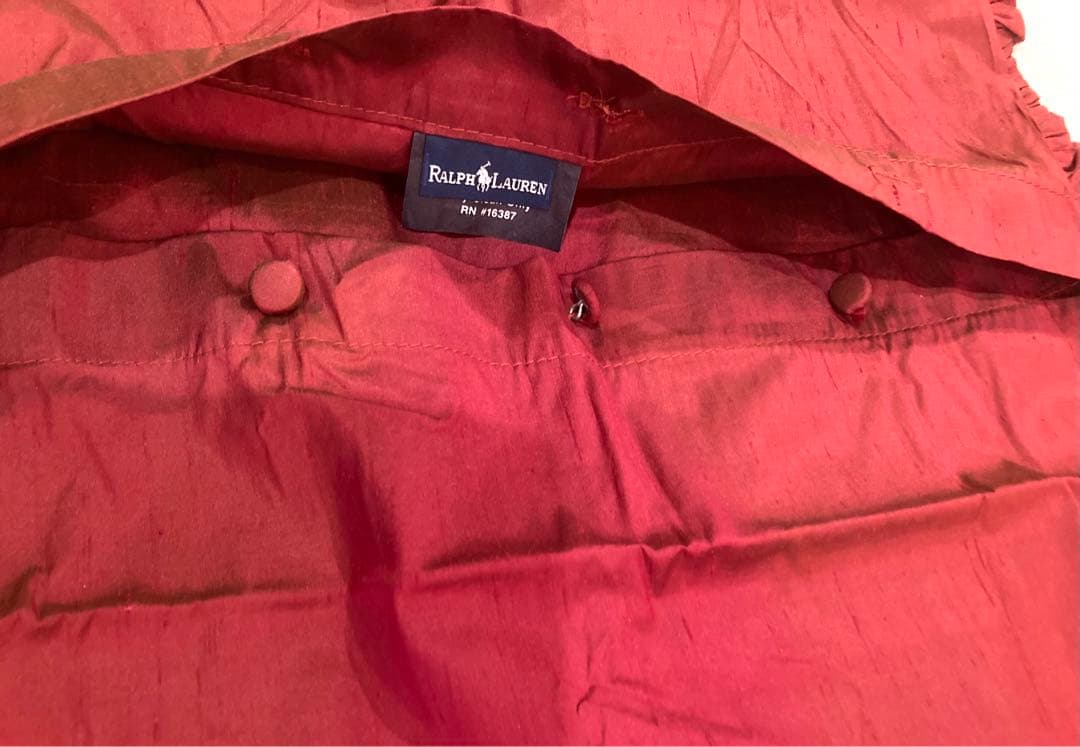 ラルフローレン 100％シルク枕カバー【未使用】