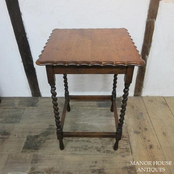 イギリス アンティーク 家具 サイドテーブル オケージョナル 英国 6614d