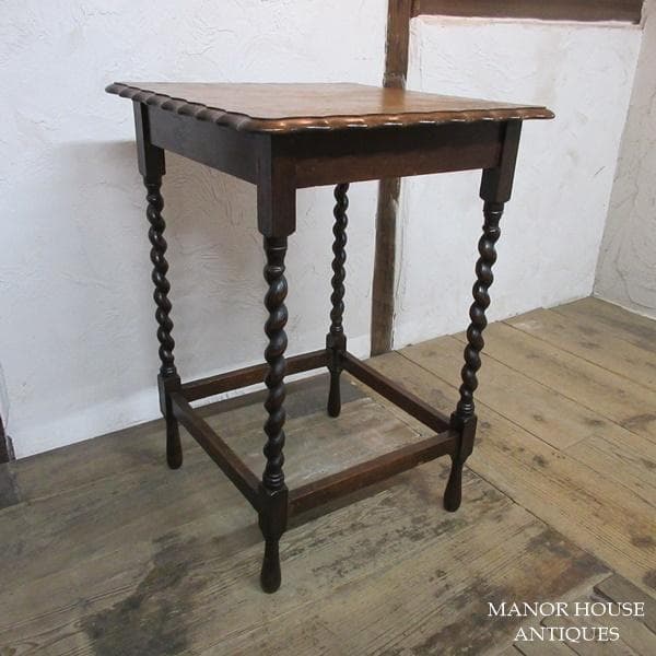 イギリス アンティーク 家具 サイドテーブル オケージョナル 英国 6614d