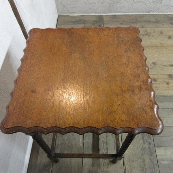イギリス アンティーク 家具 サイドテーブル オケージョナル 英国 6614d