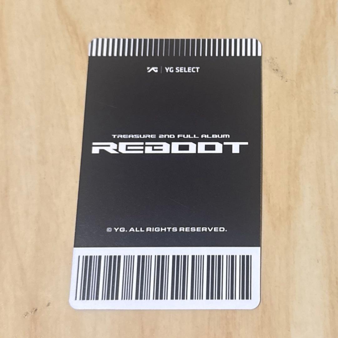 TREASURE アサヒ REBOOT YGselect特典トレカ メガネ - メルカリ