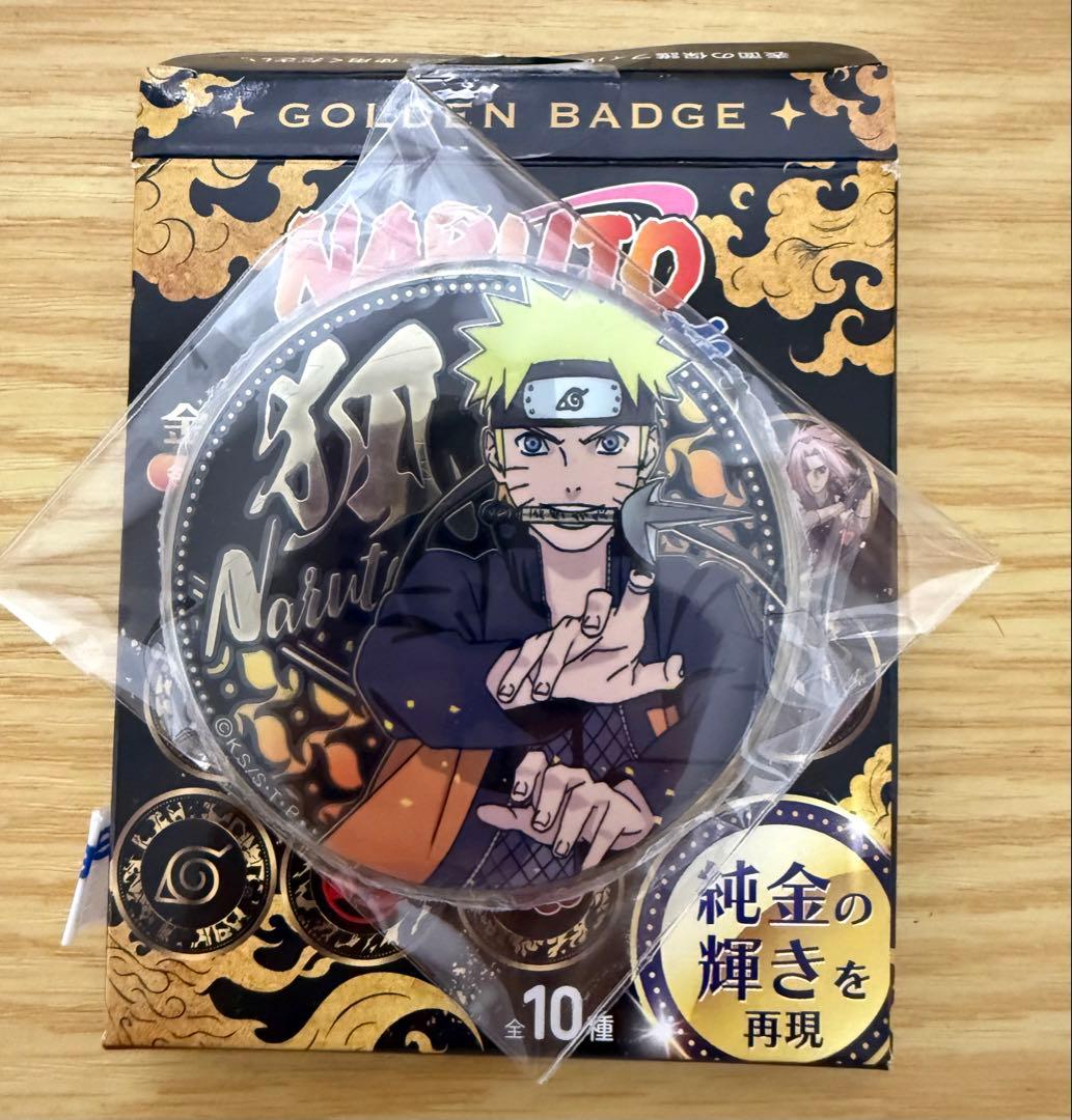 NARUTO 金バッジ 純金の輝きを再現 うずまきナルト - メルカリ