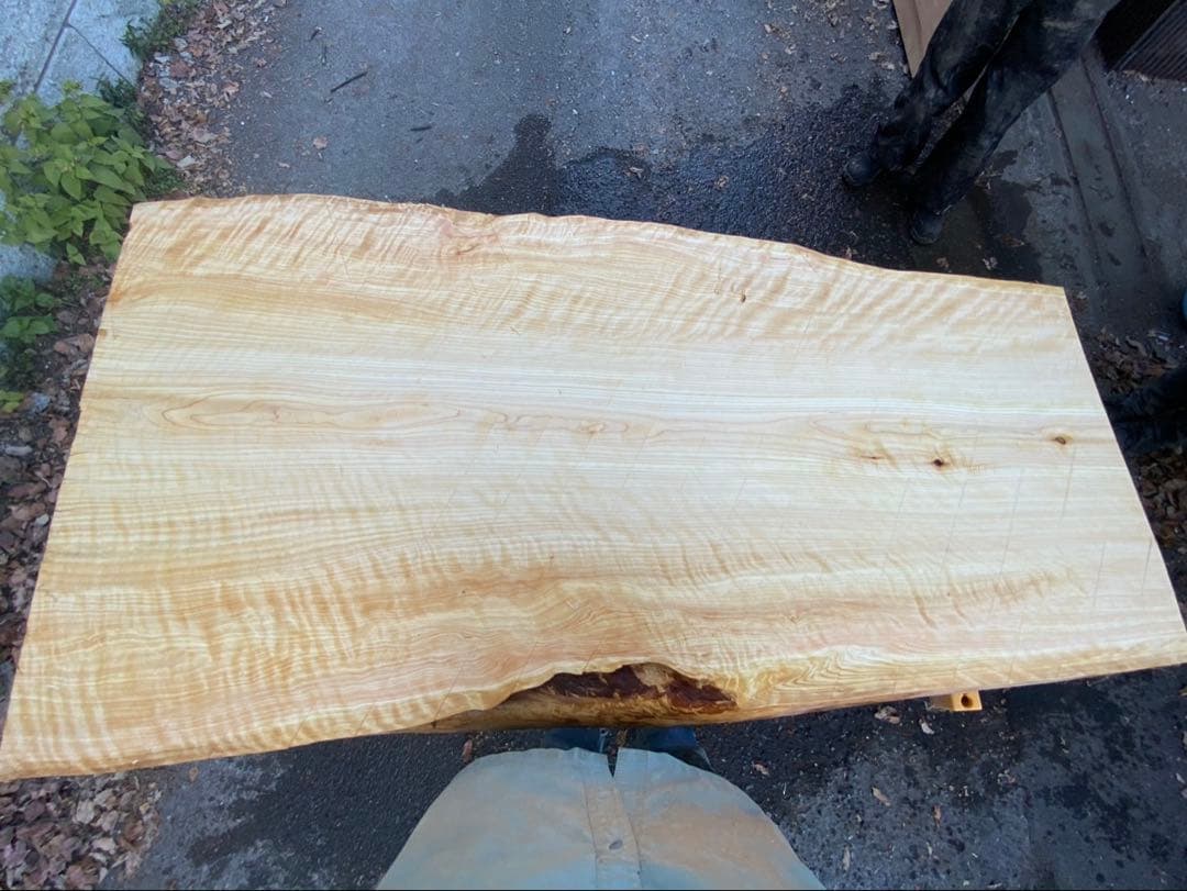 檜 1枚板 テーブル(加工前商品)