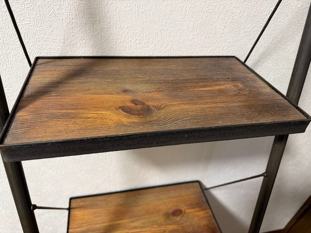 ジャーナルスタンダードファニチャー古材4段オープンシェルフ