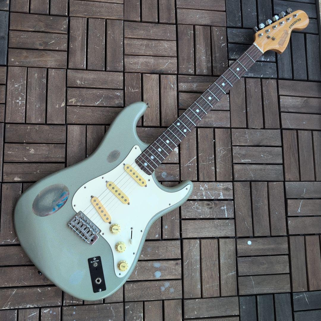 JAPANビンテージ Fresher ストラト9VブラスターSW付！ Early'54 Sunburst/Maple neck VG-2240｜ビンテージフェンダー