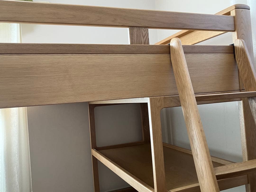 浜本工芸　ミドルベッド　ナチュラルオーク　NO.5000
