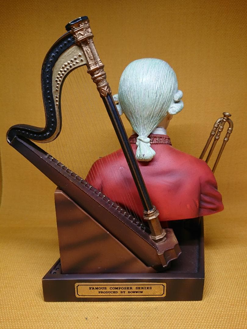 ビンテージ 音楽家 モーツァルト 置物 インテリア 工芸品 美術品 A1453