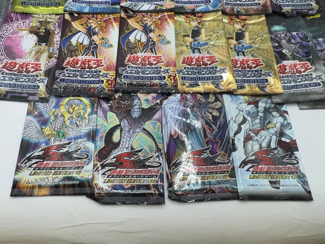 遊戯王 未開封パック LIMITEDEDITION 19パック - メルカリ