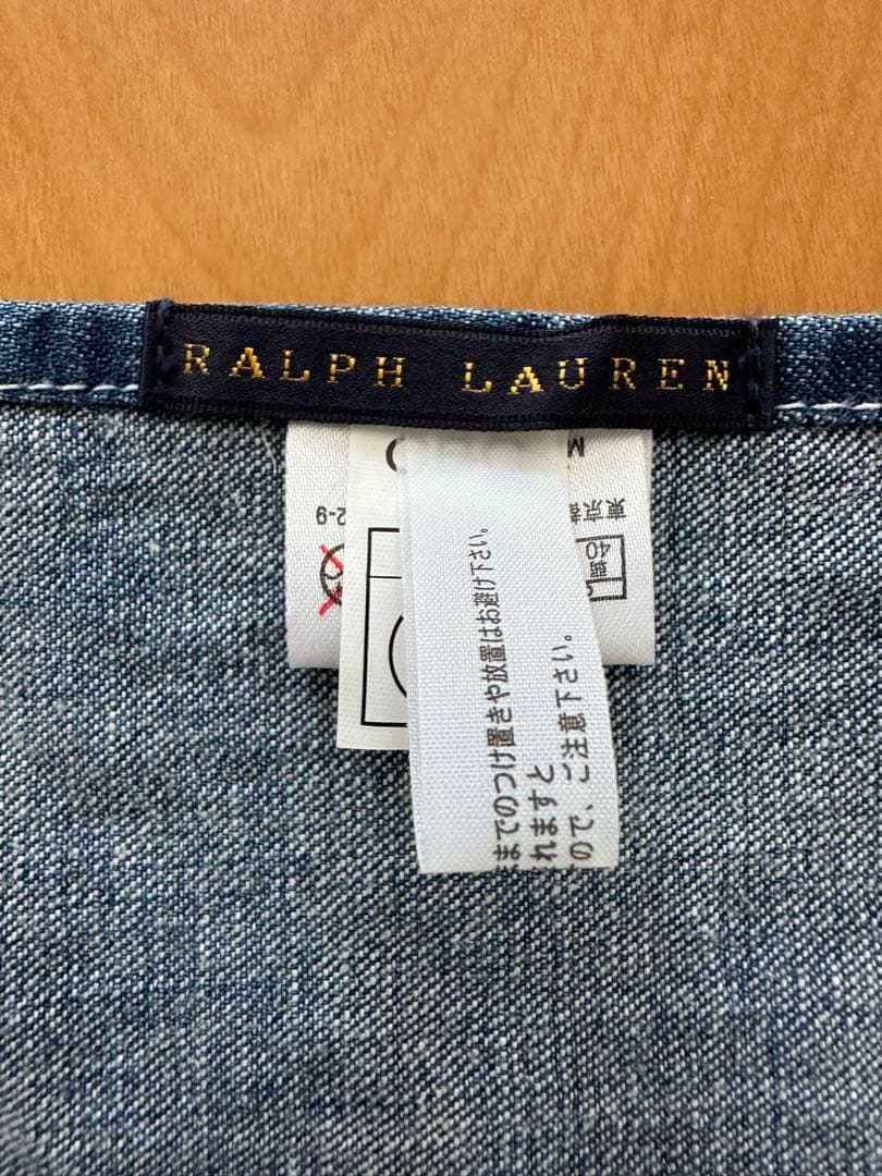 RALPH LAUREN クラッシックデニム エプロン