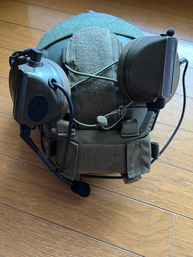 EMS ODヘルメット ヘッドセットつき
