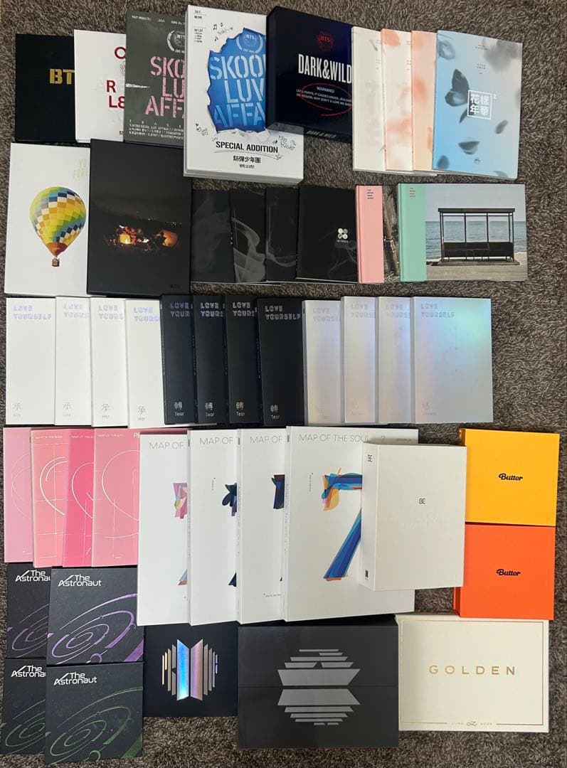 BTS グッズ まとめ売り 全アルバム 全形態 アミボム ラッキーボックス