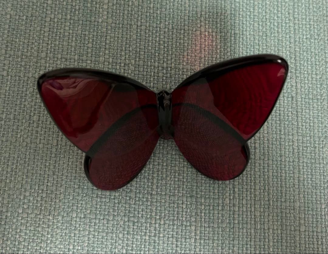 バカラ　バタフライ　蝶々　レッド　赤