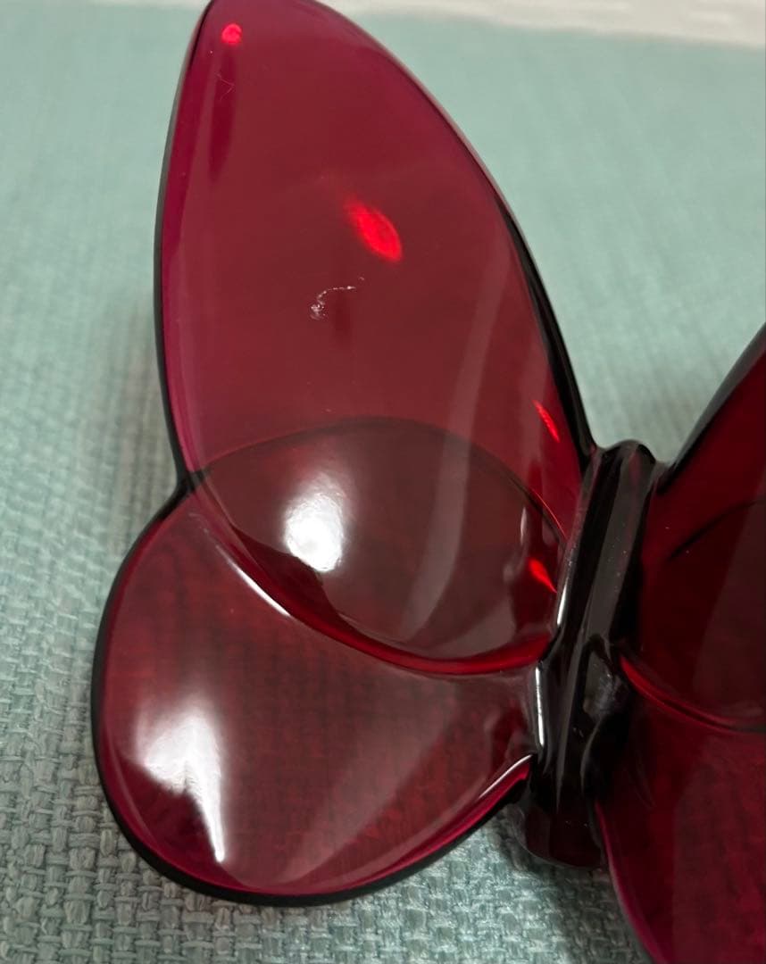 バカラ　バタフライ　蝶々　レッド　赤