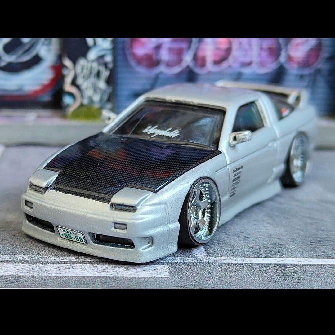 トミカ改造 日産 S15シルビア フルニスモエアロ リム 深リム ホットウィール