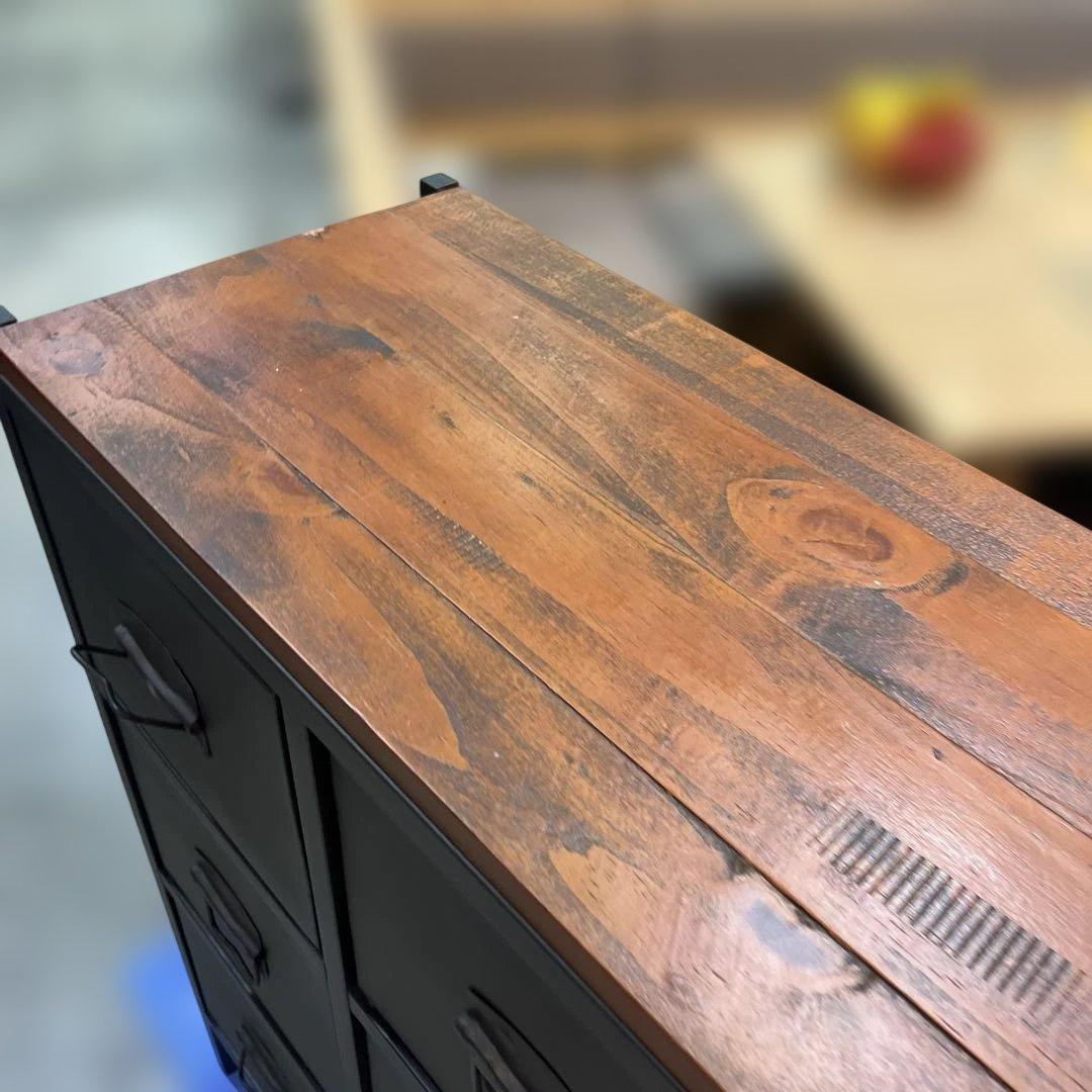 【インダストリアル】ドロワーチェスト◇アイアン◆