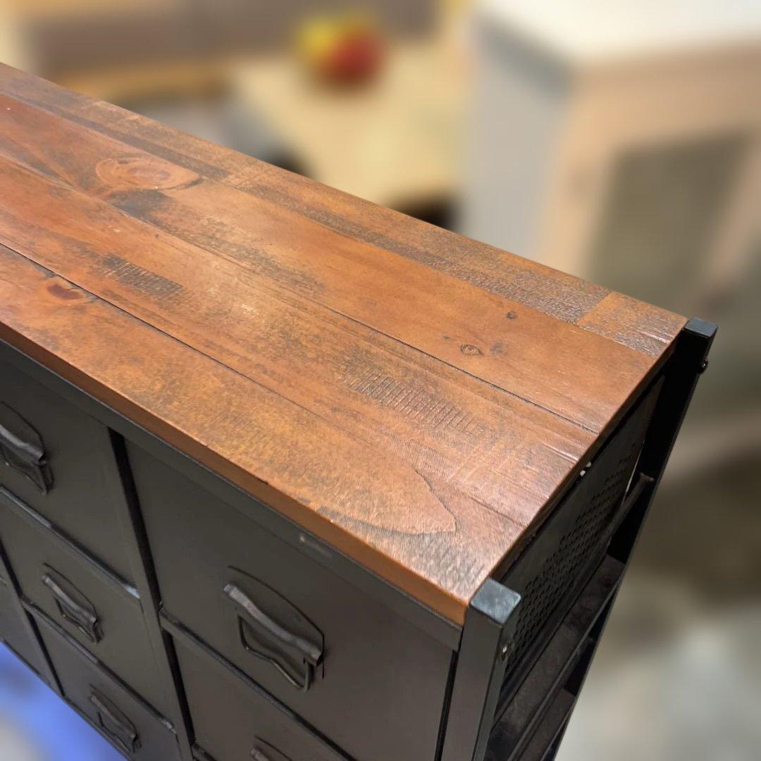 【インダストリアル】ドロワーチェスト◇アイアン◆