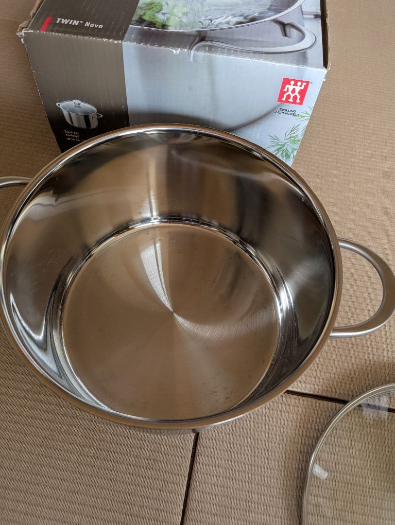 ツヴィリングJ.A.ヘンケルス両手鍋　大鍋