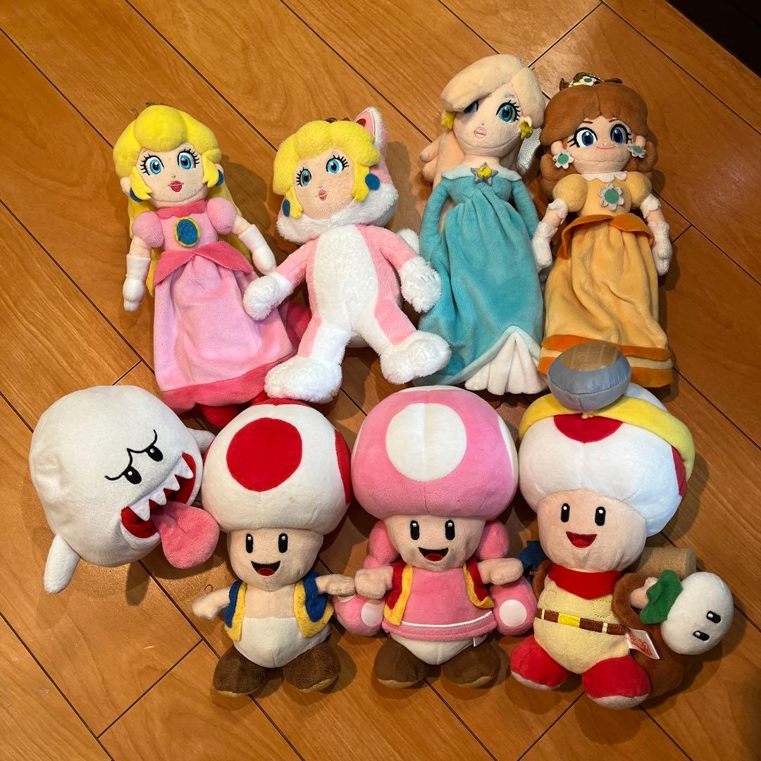 スーパーマリオ ぬいぐるみまとめ売り23個セット - メルカリ