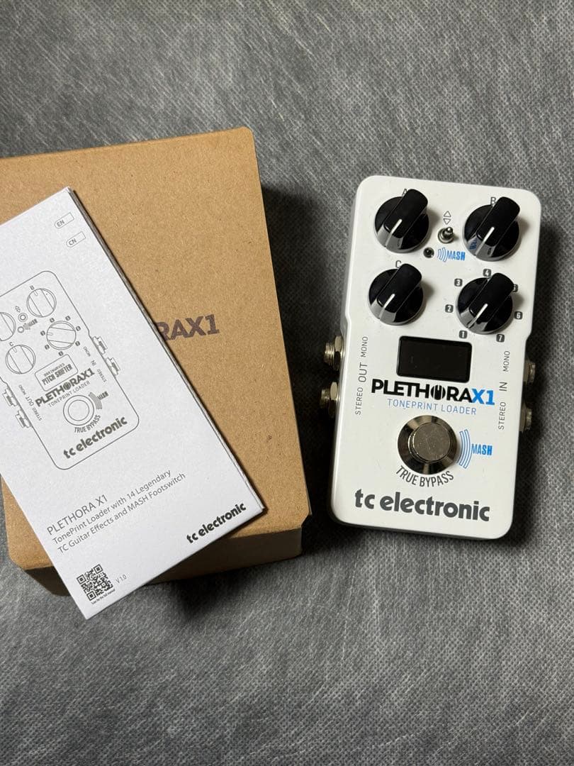 tc electronic PLETHORAX1 ギターエフェクター