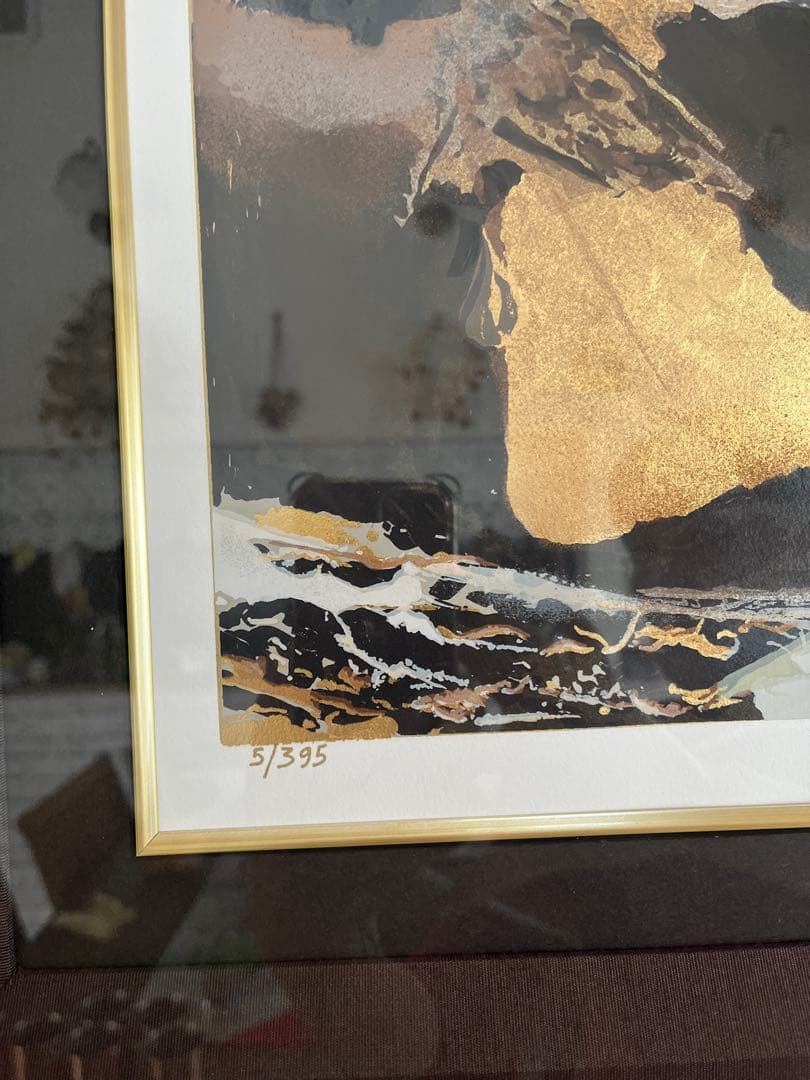 ☆スザンヌマリー☆淑女 シルクスクリーン 額84x111 - メルカリ