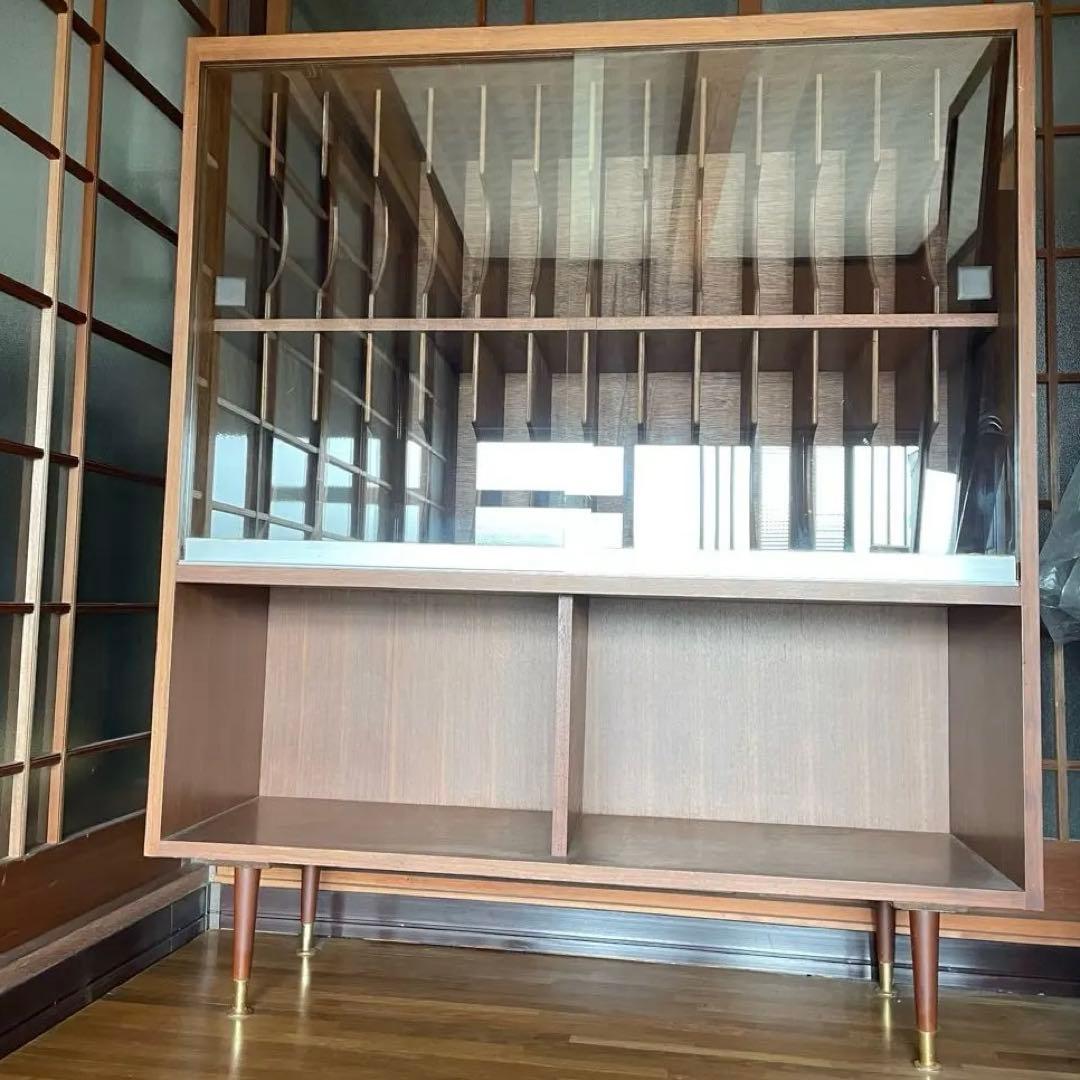 レコードラック レコード棚 収納 棚 木製 北欧 ビンテージ ミッドセンチュリー