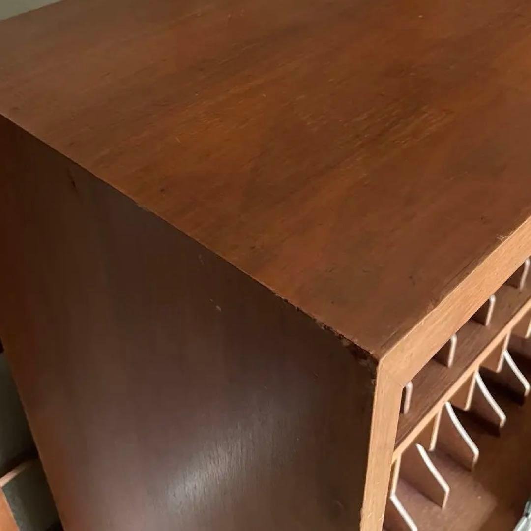 レコードラック レコード棚 収納 棚 木製 北欧 ビンテージ ミッドセンチュリー