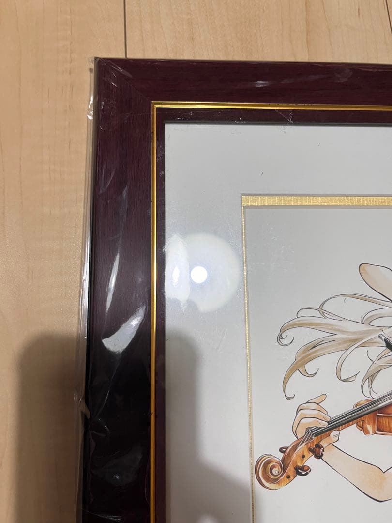 四月は君の嘘 描き下ろしイラスト額装 宮園 かをり キャラファイングラフ