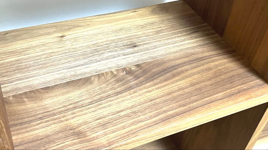 ナチュラルウッドオープンシェルフ 10個収納