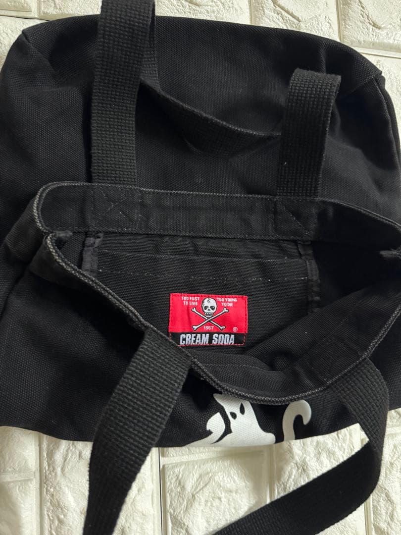 CREAMSODA クリームソーダ ブラックキャッツ トートバック レア品 美品