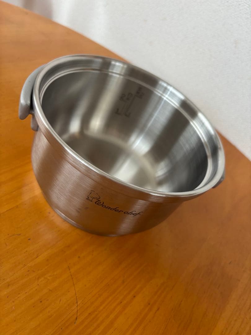 ワンダーシェフ ネオ ロタ ROTA 家庭用両手圧力鍋4.0リットル＋蔵炊2合鍋