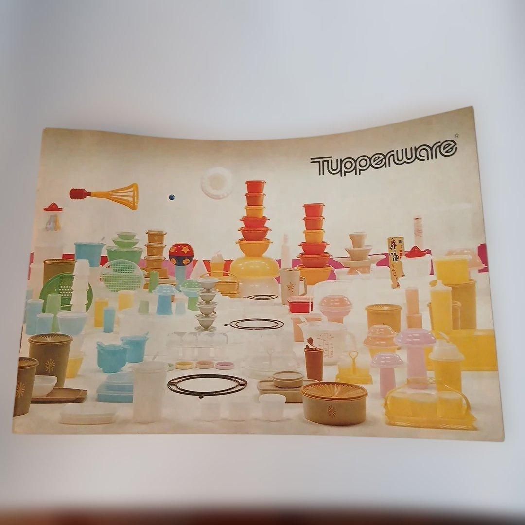 タッパーウェア　食品保存容器セット（オレンジ・イエロー・ホワイト）6点セット