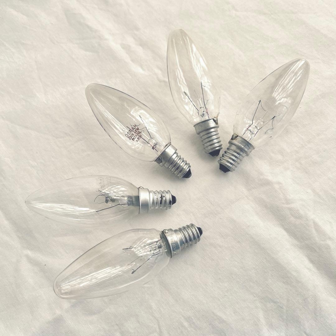 【ワケあり】ドイツ　ヴィンテージ　シャンデリア　5灯式