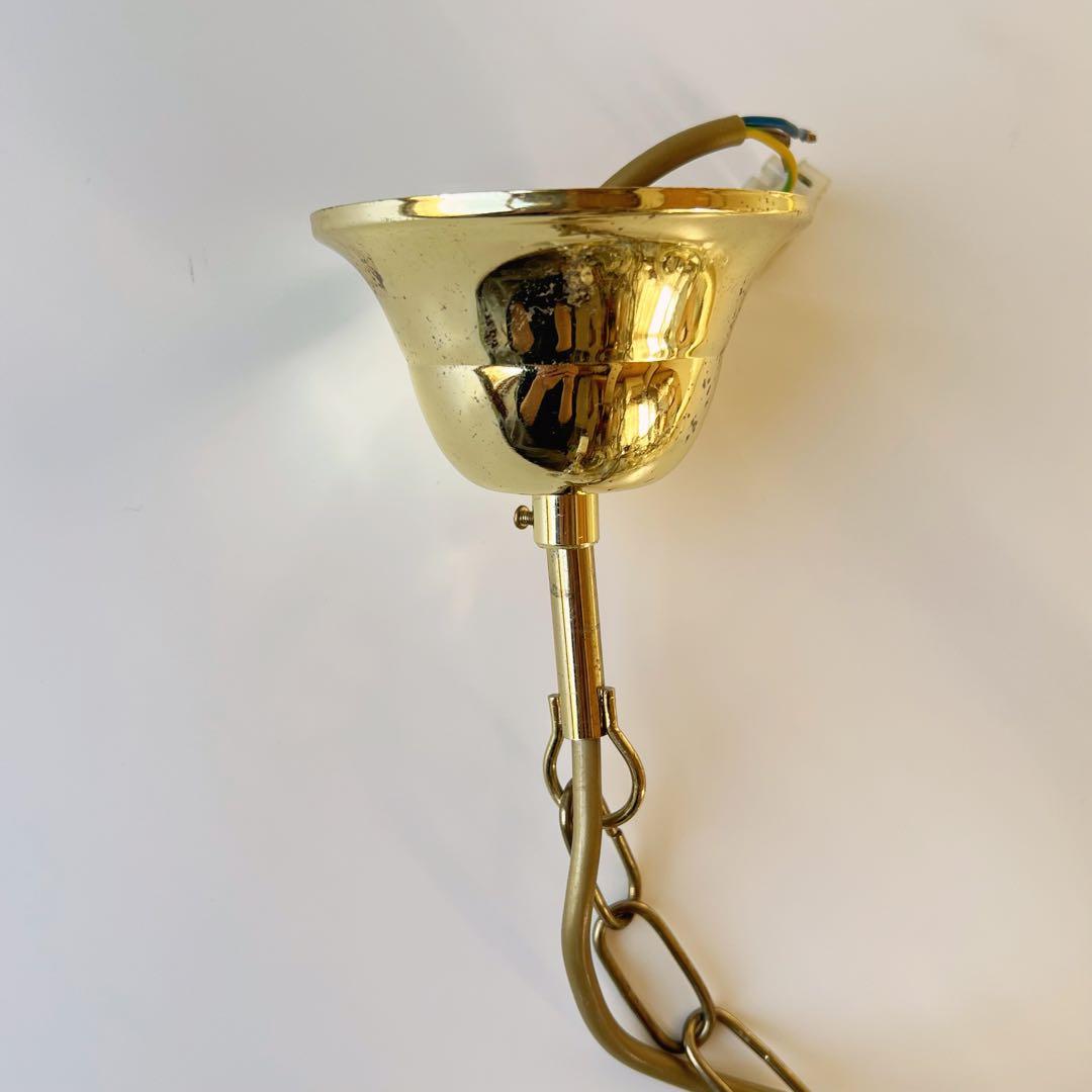 【ワケあり】ドイツ　ヴィンテージ　シャンデリア　5灯式