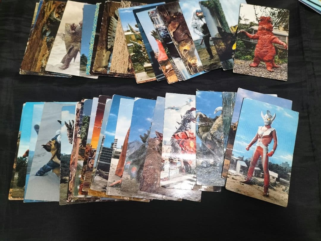 ウルトマンカードゲーム　大量　昭和レトロ　当時もの　カルビー