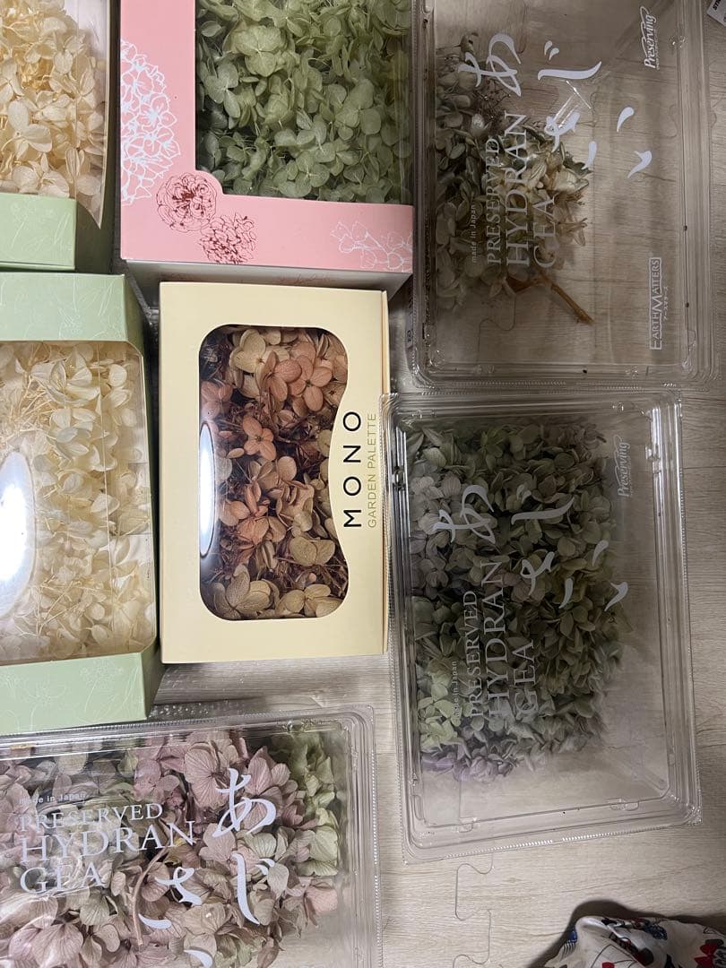 プリザーブドフラワー9個セット