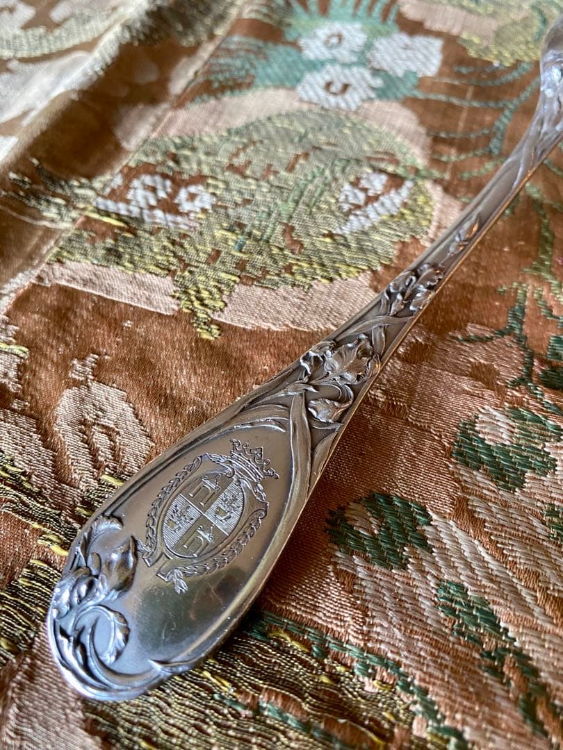 ピュイフォルカ　アイリス　純銀ディナースプーン　フォーク　各2本セット