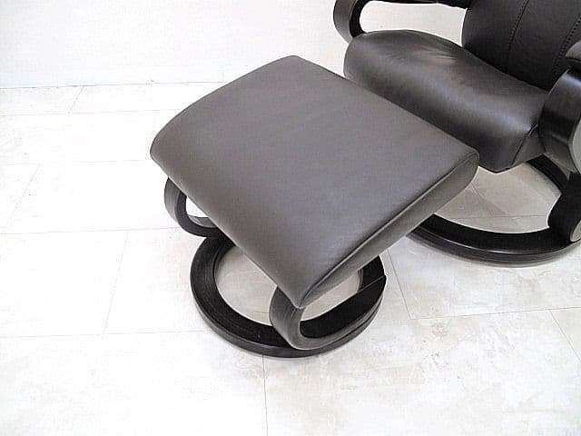 【展示品】ヒモラ「ゼロストレス」本革パーソナルチェア 　リクライニングチェア