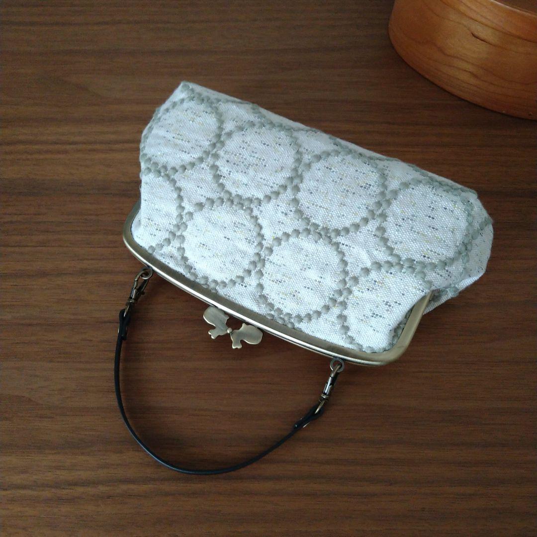 【sale】うさぎの口金 親子がま口長財布☆ミナペルホネンハンドメイド