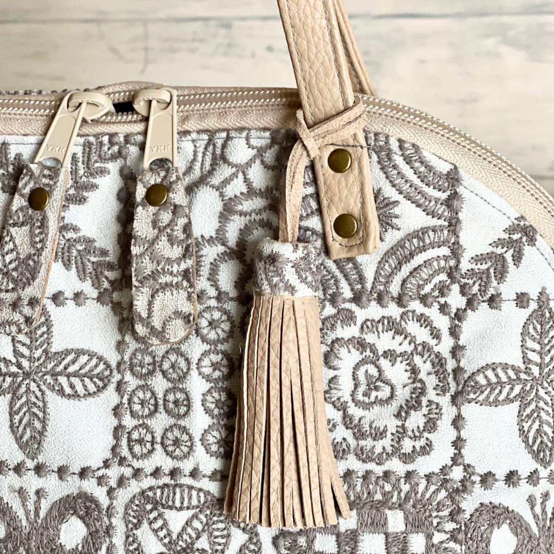 ⭐︎ミナペルホネン forest tile シェル型バッグ　MB602-073