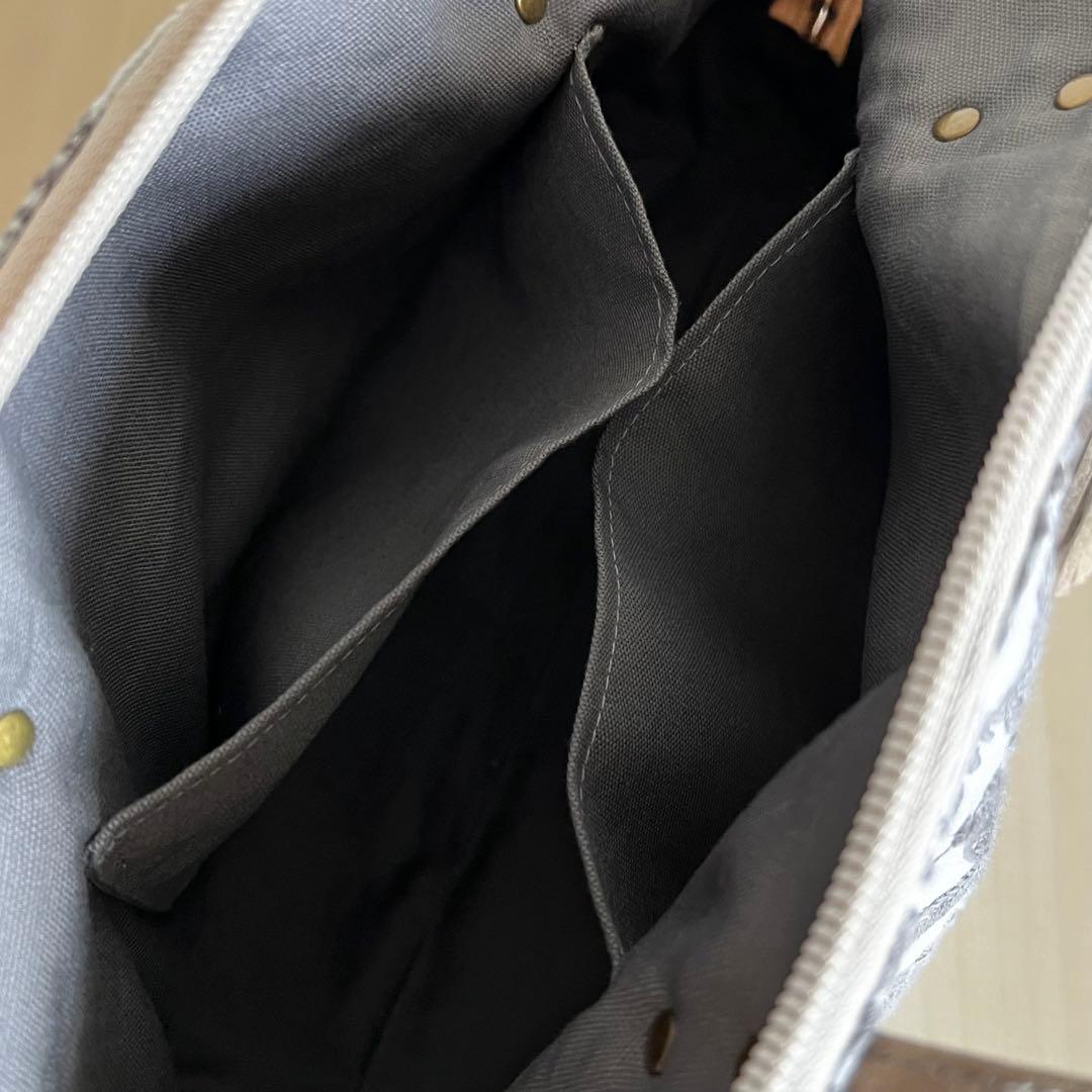 ⭐︎ミナペルホネン forest tile シェル型バッグ　MB602-073